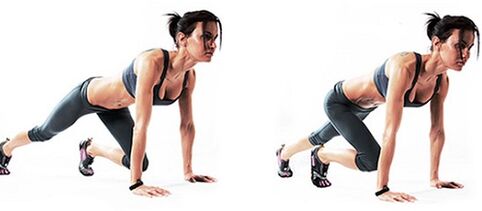 vježbajte penjač za mršavljenje bokova i trbuha