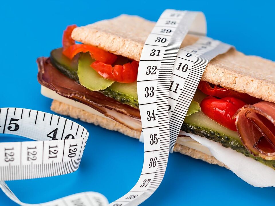 sendvič i centimetar za dijetu 6 latica