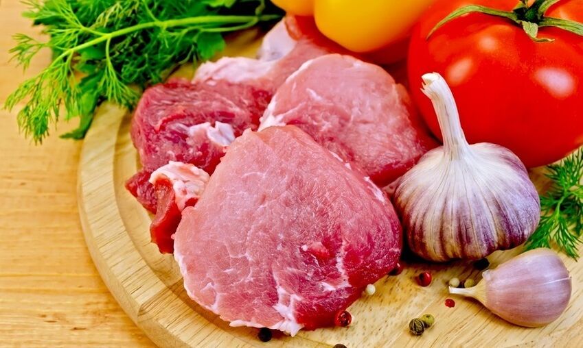 meso i povrće za ketogenu dijetu